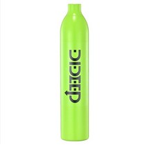 스쿠버 다이빙 미니 산소통 스킨스쿠버 dideep 0.5l 스쿠버 다이빙 실린더 미니 산소 탱크 다이브 호흡기 공기 탱크 스노클링 호흡 bucear 다이빙 장비, 초록