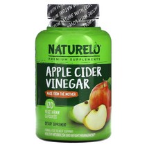 내추렐로 애플 사이다 비니거 120베지 캡슐 Apple Cider Vinegar
