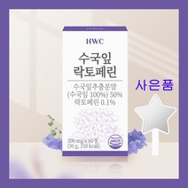 HWC 수국잎 락토페린, 2박스(120정)