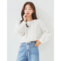 로엠 자수블라우스_