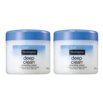뉴트로지나 딥 클린 클렌징 크림 285ml x 2개, 상세페이지 참조
