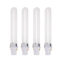 4 x 9w 네일 UV 전구 튜브 교체 36W UV 경화 램프 건조기, 하나, 하얀