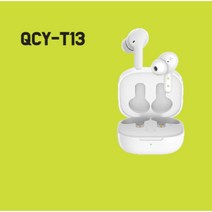 QCY-T13 블루투스 헤드폰 V5.1 가성비극강이어폰 무선 TWS 이어폰 터치 컨트롤 이어버드 4 마이크 ENC HD 통화 헤드셋 맞춤형 앱, T13 핑크 (파우치 포함)