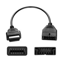 자동차 스캐너 진단 자동차 자동 진단 커넥터 12 핀 OBD 1 16 컨버터 어댑터 케이블 GM 액세서리에 대 한, 한개옵션0, 한개옵션0