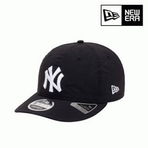 뉴에라 MLB 나일론 뉴욕 양키스 프리 커브드 레트로 크라운 스냅백