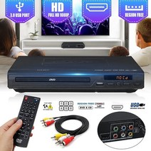 DVD플레이어 에듀플레이어 비디오플레이어 멀티 지역 1080p 풀 hd dvd usb 2.0 3.0 dvd 3 in 1 카드 리더 cd 오디오cd-r-rwvcdsvcd 다중