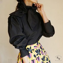 딘트 레이어드 데이트 지고트 스커트 신부예복 결혼식하객룩 리본넥블라우스