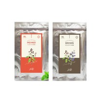 두피앤 에디쁘 헤나 염색약 허브 파우더, 갈색염색(멘디+브라운), 1개