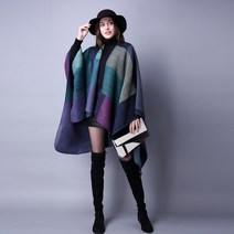 여성 숄인디고마린 가디건숄 예쁜숄