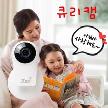 JWC CCTV 큐리캠 무선 IP 네트워크 실내 카메라 반려동물 감시카메라 설치 스마트폰
