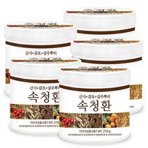 푸른들판 속청환 산사 감초 삽주 뿌리 창출 진피, 210g, 5통