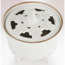 이와츄 주물 쇠 무쇠 바위 주조 Iwachu 사계절의 향로 유키 금/마색 ⌀8.5×H9cm 남부 철기 29214, 한개옵션0, 한개옵션1