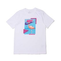 [해외]나이키 AS M NSW TEE BEACH FLAMINGO WHITE 21SU-I dd1283-100