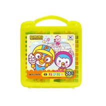 지구 뽀로로 크레파스 24색