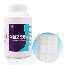 휘트니스 식염포도당 500정 1통+약통 1개 체온조절