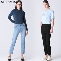 쉬즈미스 쉬즈미스 베이직 슬림 데님 팬츠