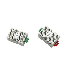 GHSHOP 2xTemperature 습도 감지 센서 모듈 온도 트랜스미터 0-10V, 65x45x29mm, 화이트, 플라스틱, 1개