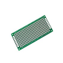 (1+1+1) PCB기판 3X7cm 에폭시 납땜 회로판 실험 테스트용 단면 기판, 단면 - 1개