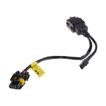 H4 Hi/Lo Bi Xenon HID 전구 용 1 PC 릴레이 하네스 제어 케이블 배선 컨트롤러 12V/24V|자동차 헤드라이트(제논)|, 1개, 12V, 단일