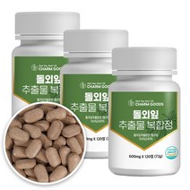 돌외잎 추출물 분말 복합 정 엑티포닌 함유, 3통, 120정