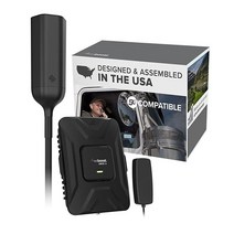 WeBoost Drive 4G-X OTR (470210) 트럭 휴대폰 신호 부스터 | 미국 회사 | 모든 네트워크 및 통신사 - Verizon AT&T T-Mobile Spr, 1st Generation