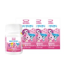 캐치티니핑 덴티캔디 아기 자이리톨 장인정신 에브리데이, 30g, 3개