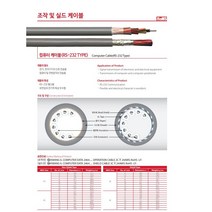 광일전선 20AWG 8C 실드선 케이블 1M~