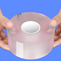 단열재 단열필름 접착식 보온재 바닥 외벽 재사용 가능한 초강력 양면 접착 투명 나노 테이프 주방 홈 방, 01 20mm_01 1M_02 2mm