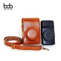 위dmnsu_bob 리코 RICOH GR 1 2 하이엔드 카메라 가죽케이스 용가방 크로스백 보관 고급 크로스♥sus, 초코브라운, ♥sus리코GR1.2공용