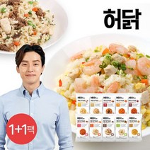 허닭 닭가슴살 곤약볶음밥 250g 10종 1+1, 02.새우 곤약볶음밥 1+1팩