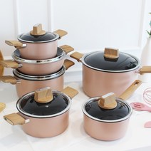 키친아트 IH 몬트 냄비 6type [인덕션 가능] 곰솥 양수 편수 전골, 깊은냄비 28cm