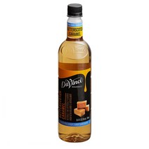 DaVinci Gourmet Sugar Free Butterscotch Caramel Syrup 25.4 fl oz 버터스카치 카라멜 시럽 750ml, 1개