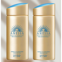 1+1 아넷사 선크림 60ml+60ml 90ml+90ml 2개입 SPF50+ PA++++, 아넷사 UV 90ml+90ml 2개입