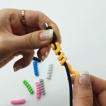 케이블보호캡 트위스트 전선줄 줄감개 단선방지 10P