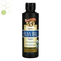 barleans 유기농 리그난 아마 오일 355ml, 1+2