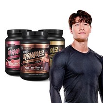 칼로바이 퍼펙트 파워쉐이크 아이솔레이트 WPI 유청단백질 헬스보충제 김종국 프로틴 1kg 초코+딸기+바나나, 3개, 1000g