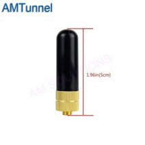 통신안테나 SMAF 여성 UHF VHF 라디오 안테나 SRH805S TK3107 2107 Baofeng UV5R TGUV2 햄 라디오, 1. SMA female