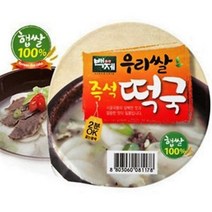 백제 어머님 손맛 쌀떡국, 163g, 5개