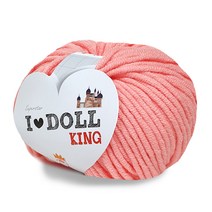 니뜨 아이돌킹 뜨개실 45g, 8 피치핑크, 1개