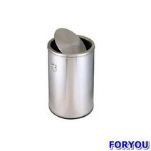 ForU802 스텐 뱅뱅이휴지통 680mm 인테리어휴지통 다용도휴지통 욕실휴지통