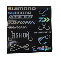 낚시 보트 레저 자동차 아이스박스 스타일링 장식 홀로그램 데칼스티커