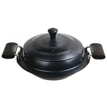 BOGO 보고 전통 시골 가마솥 인덕션 무쇠 가마솥 통주물 냄비 20cm 5~6인용 인덕션가마솥, 20cm 5~6 인용