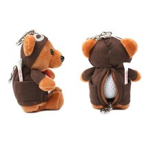 아마골퍼 귀여운 파우치 승무원 곰인형 원볼주머니 골프공백 골프볼백 골프초보