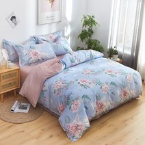 햄프린넨 면침구 세트 3Pcs 1 이불 커버 2 베갯잇 유로 220x240 커플 침대 린넨, 07 B007_08 Single 3Pcs