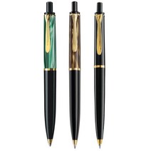 PELIKAN 펠리칸 볼펜 K200 (블랙 그린마블 브라운마블), 블랙