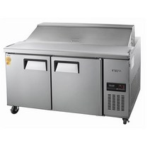 그랜드우성 샐러드냉장고 올스텐 디지털 간냉식 GWFM-150RST (밧드별도) W1500 D750 H980 밧드 7개 (서울무료배송)