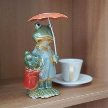 가든장식품 베란다 도자기개구리 소품 가성비좋은 감성인테리어 초등학생생일선물 미니어쳐