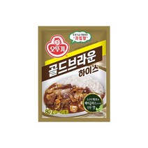 오뚜기 골드브라운 하이스, 80g, 2개