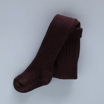 도레미 골지타이즈브라운(1P) 아동 주니어 양말