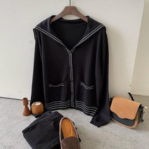 단가라 세라 가디건 1085621OUTER 기본가디건 베이지 Beige 블랙 Black 와인 Wine 캐주얼